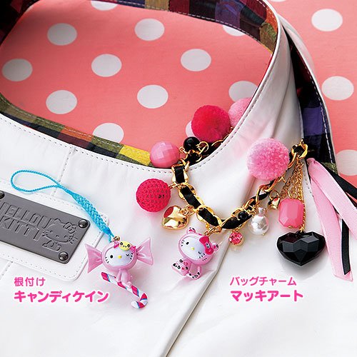tokidoki for Hello Kittyストラップ キャンディケイン tokidoki for Hello Kittyストラップ キャンディケイン