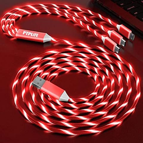 Cable de carga USB 3 en 1 LED Cover