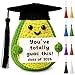 GiftMark 2026 Graduation Gift for Her Him, Class of 2026 Congrats Gift for Women Men Boys Girls, Handmade Positive Crochet Avocado, Cute 2026 Graduation Desk Decorations Keepsake for Students Friends
