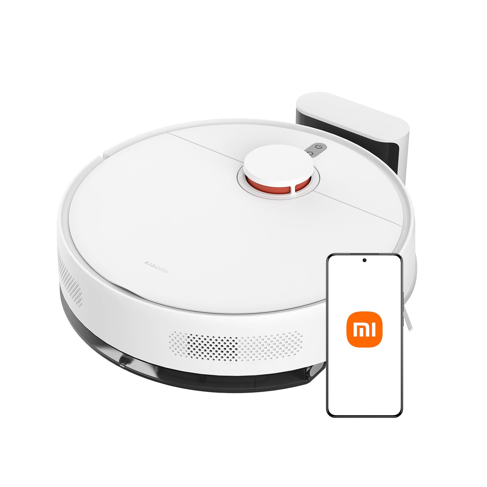 Xiaomi Robot Vacuum S40C, 2-in-1 Vacuum and Mop, 5000Pa Suction, Smart LDS Navigation, Auto Recharge, Works on Low Pile Carpets & Hard Floors