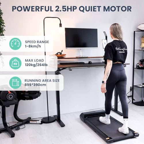 Caminadora portátil compacta MotionGrey para oficina y hogar miniatura 6