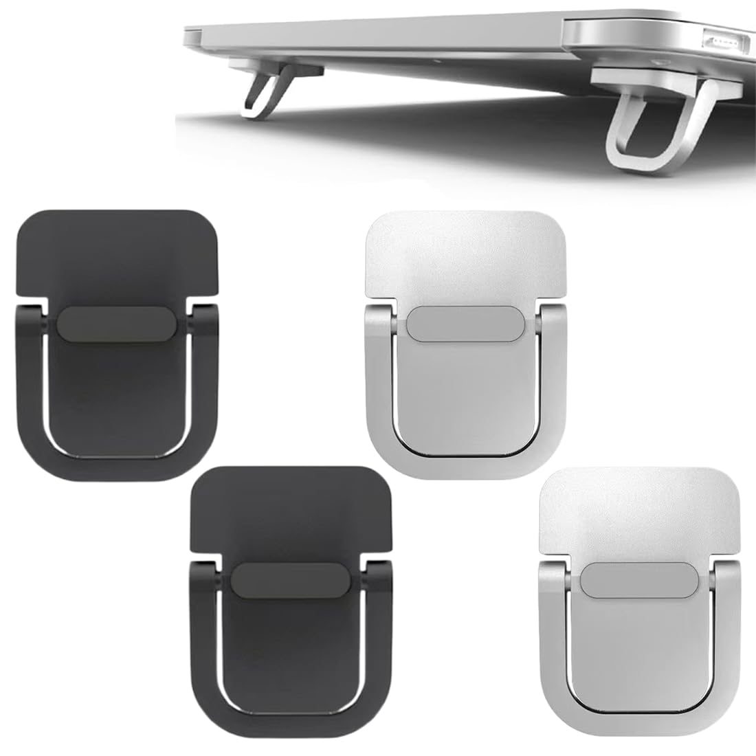 Mini Supporto per Laptop Supporto,2 Paio,PC Portatile di Raffreddamento,per Tablet Notebook MacBook Pro Air Tastiera