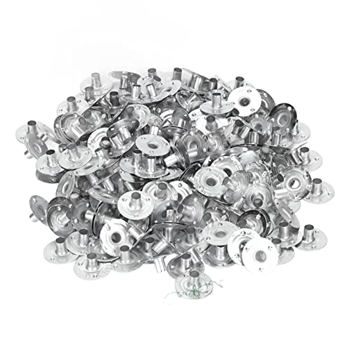 200 piezas base metal para mechas de vela miniatura 3