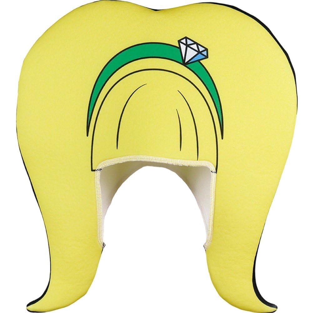 Sslvya Funny Wig Shaped Hats Party Headgear Novelty Dress Up Headwear Festival Photo Props for Halloween Costume Accessory