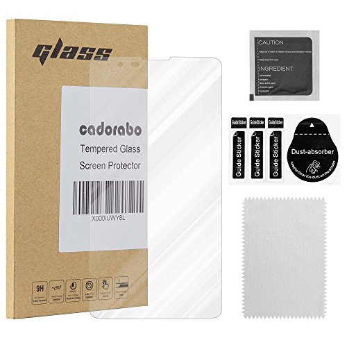 Cadorabo Película Protectora para LG Stylus 2 en Transparencia ELEVADA - Vidrio Templado (Tempered) Cristal Antibalas Compatible 3D con Dureza 9H