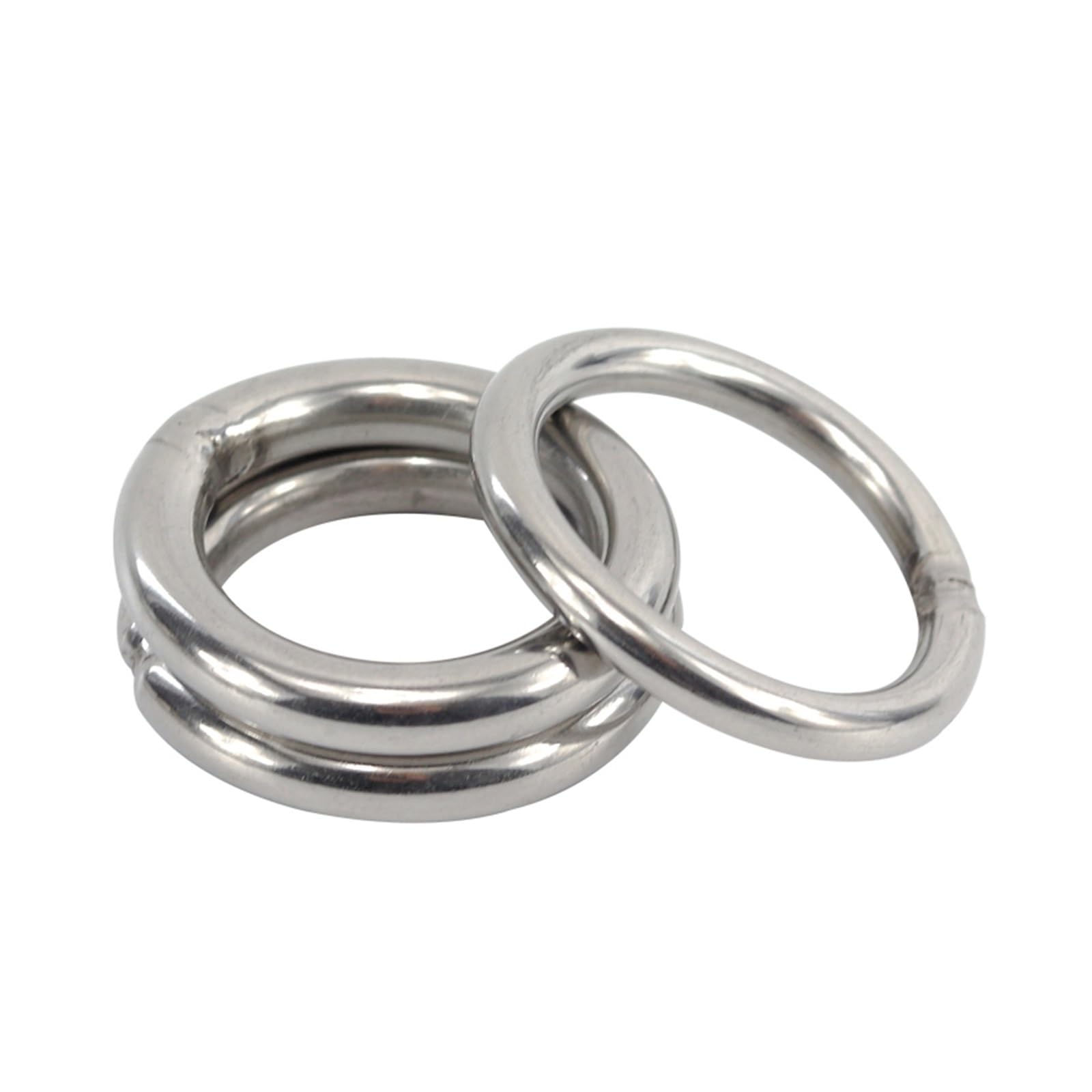 Anneaux polyvalents en acier inoxydable, Hauban de yoga robuste M3-M12, soudé, lisse et solide(M10x110)