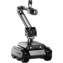 Waveshare UGV Rover M2 PI4B AI Kit Acce, Open-Source 6 Wheels 4WD AI Robot