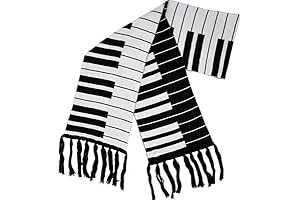Piano Keyboard Scarf: The Perfect Blend of Warmth and Musicality