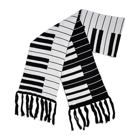 Piano Keyboard Scarf: The Perfect Blend of Warmth and Musicality