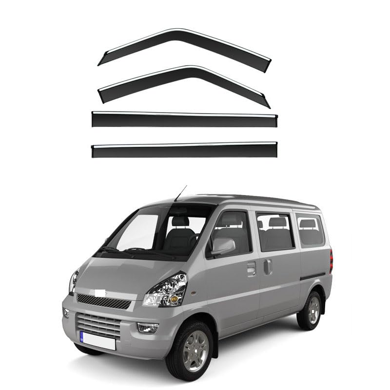 Deflectores de aire Chevy N300 accesorios viseras de ventanas lluvia y sol