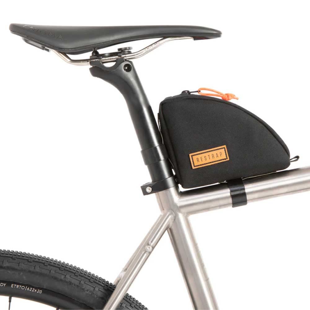 Restrap Rear Top - Bolsa de Tubo Superior para Adulto, Unisex, Color Negro
