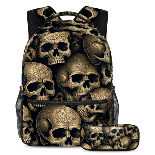 Sac à dos avec trousse combo grand format pour ne plus manquer de place au cours