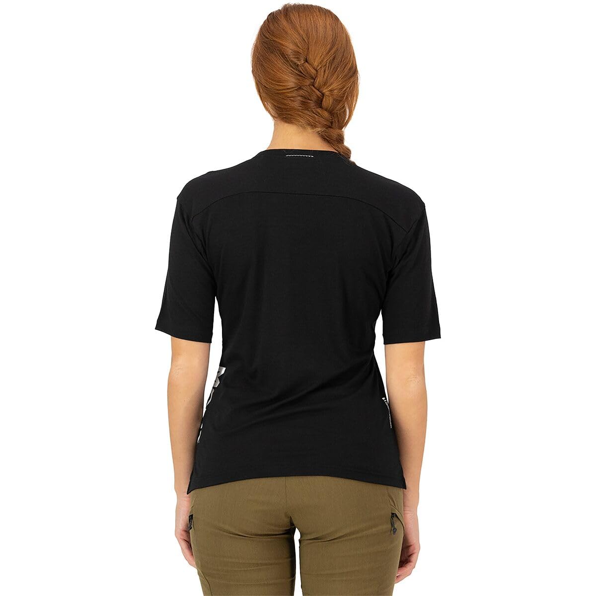 Mons Royale Diversion Merino Short-Sleeve Bike Jersey - Women's Black, S