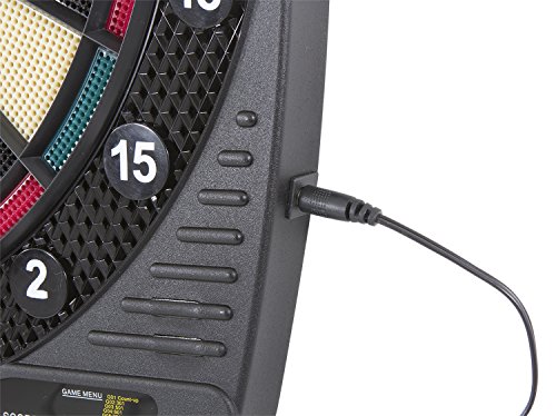 Arachnid DarTronic Soft Tip Electronic Dartboard Game Features 26 Games with 115 Options and includes 6 Soft Tip Darts
