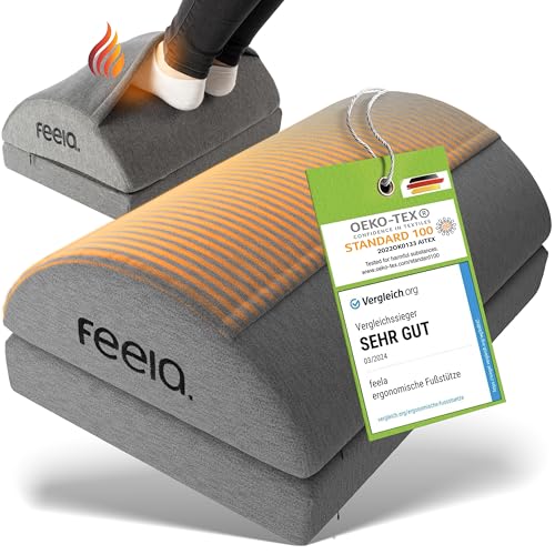 feela.® Fußstütze Schreibtisch im Test – Ergonomische Entlastung für gesundes Sitzen