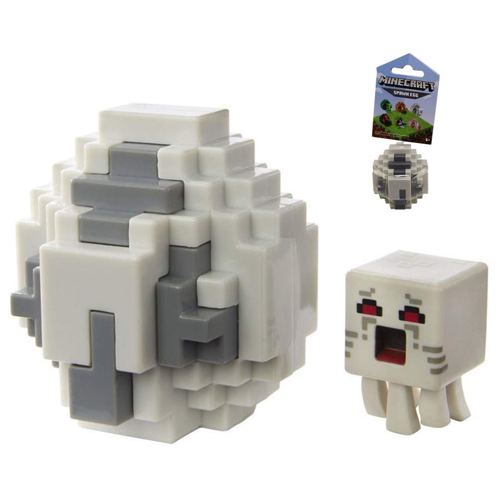 Amazon.co.jp: Minecraft ミニフィギュア スポーンエッグ-グレイガスト