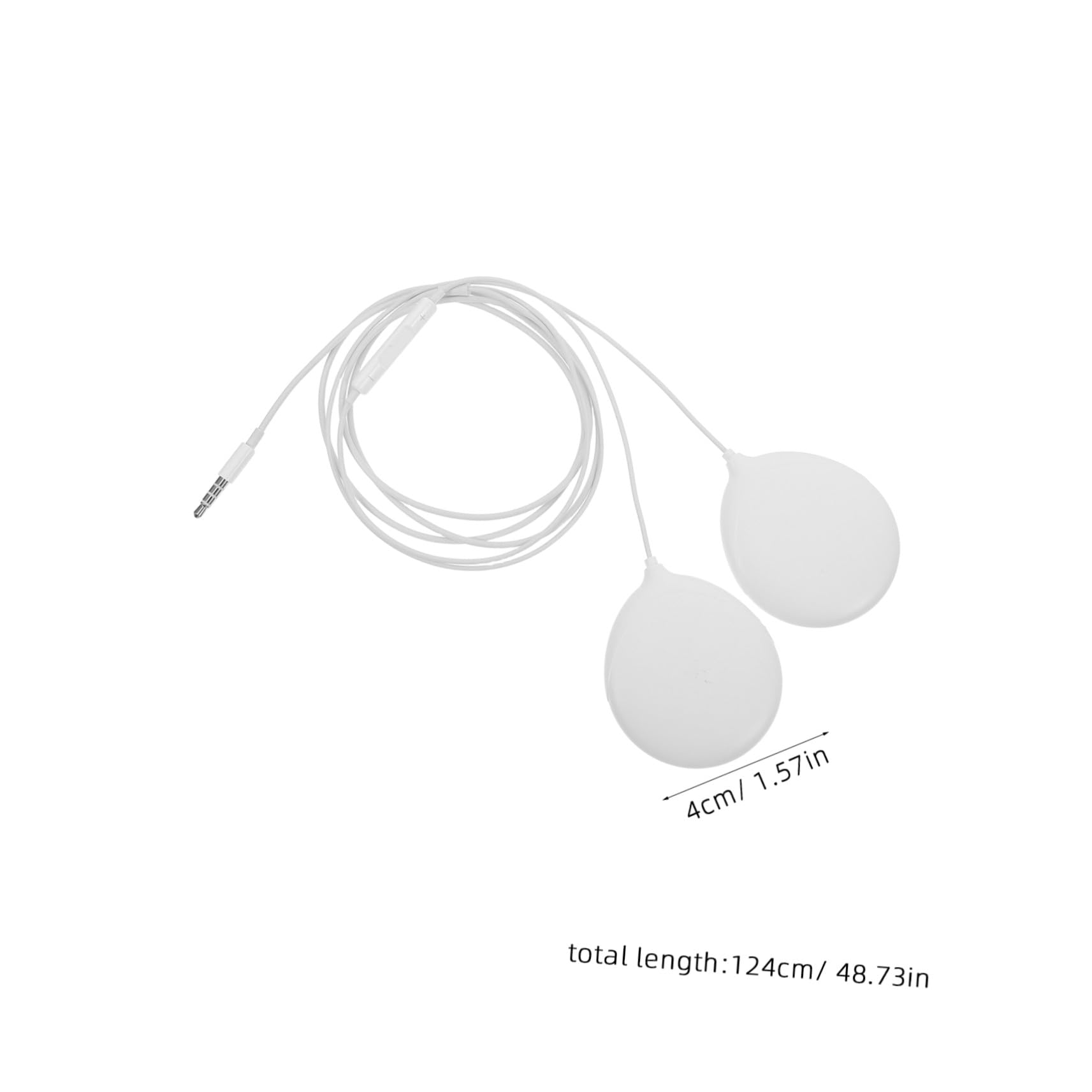 Reproductor de Música Prenatal Blanco de Plástico para Embarazadas | Ligero y Versátil para Educación Temprana, Diseño Portátil, Uso Compartido de Audio en Gestación