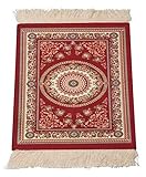Mouse Pad - Oriental Rug Computer Mousepad, Red Persian Rug Design
