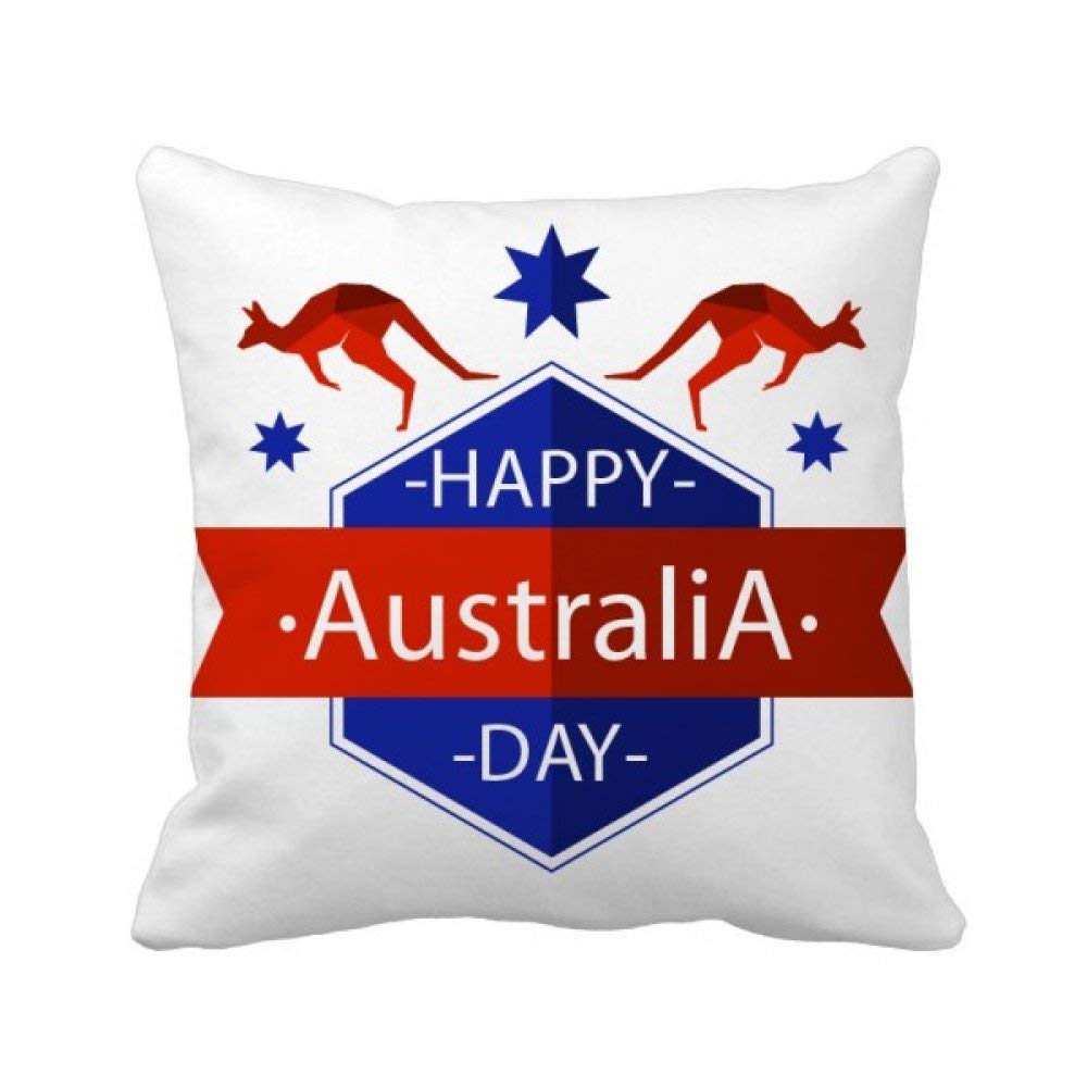Housse de coussin autruche Happy Australie pour égayer votre canapé de salon