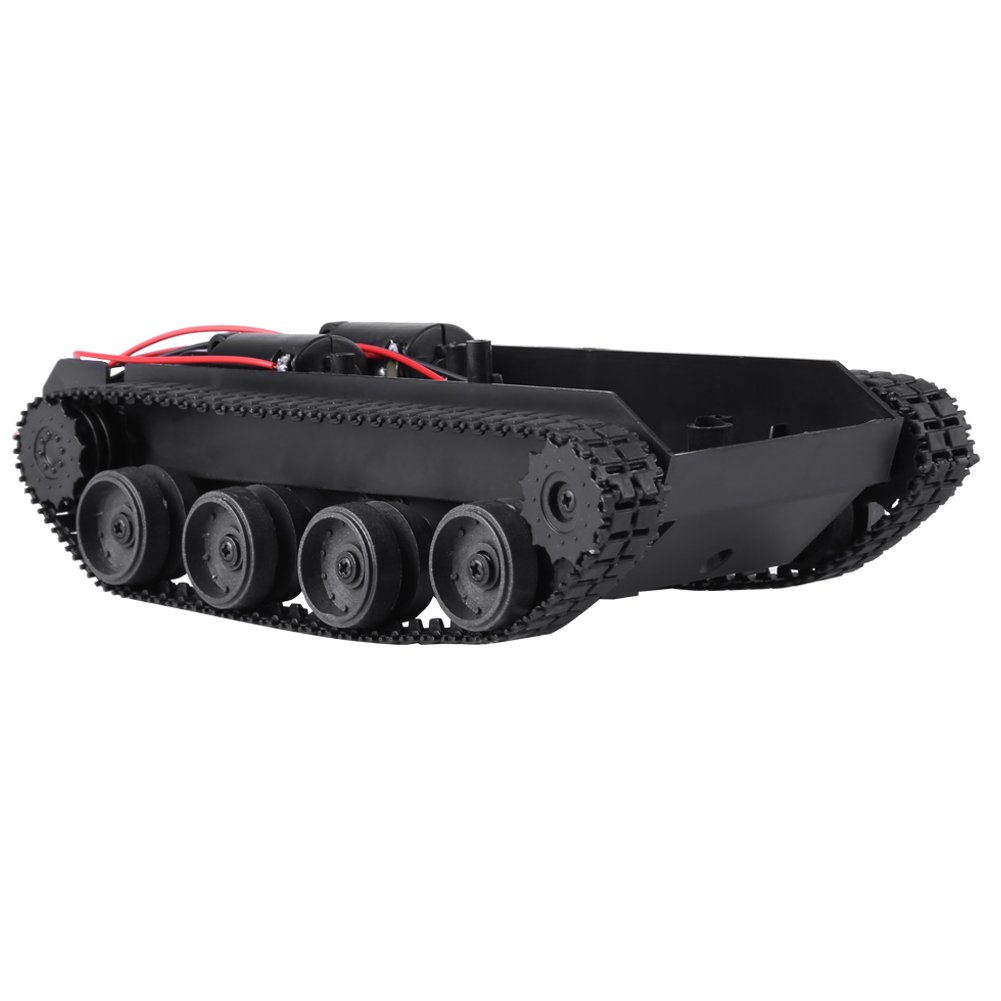 Kit faite del Telaio del carro Armato del carro Armato del carro Armato del carro Armato del carro Armato della Piattaforma Leggera del carro Armato di plastica Ammortizzata con 130 Motore 3V 7V