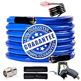 REHOSEUP 15 FT Heated Water Hose for RV,-45 ℉ Antifreeze Drinking Garden Water Hose，Rv...