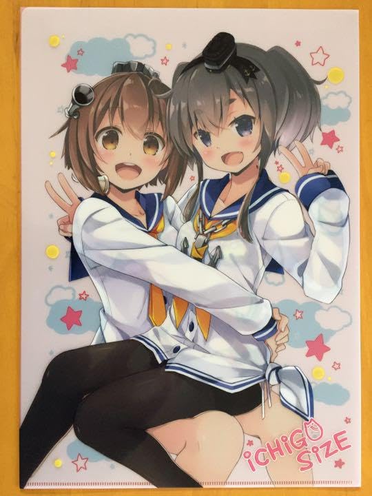 Amazon.co.jp: 艦これ A4クリアファイル 雪風 時津風 なつめえり