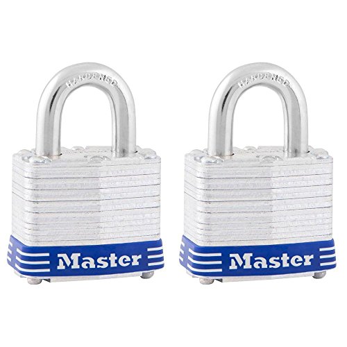 Image of Master Lock 1-9 /16 in. Laminated Steel Padlock (2-Pack)