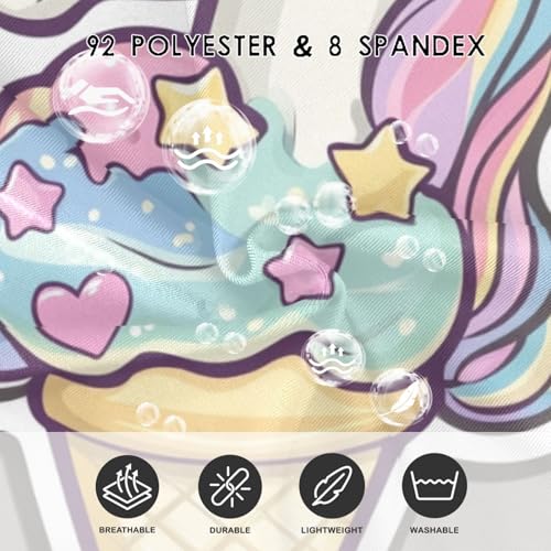 CaTaKu Girls One Piece Swimsuits Unicorn Cute Ice Cream Toddler Bathing Suit for Girls Kids Swimwear 3-10Y3