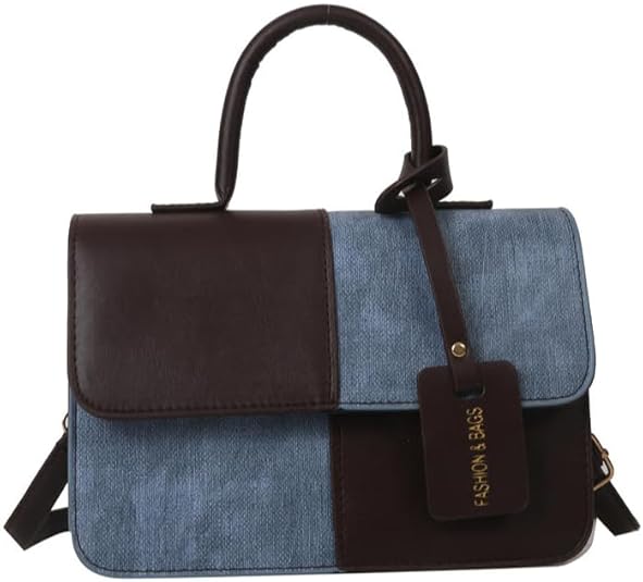 Fashion & Bags Patchwork Handbag Review: Stylish Square Satchel With Versatile Design