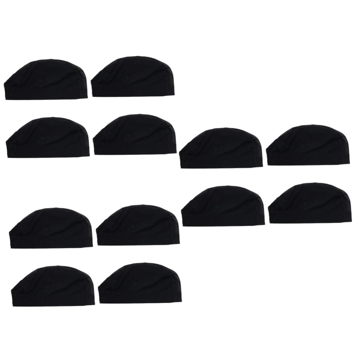 Didiseaon 12 Piezas De Maquillaje En La Parte Inferior De La Red Del Gorro De La Peluca