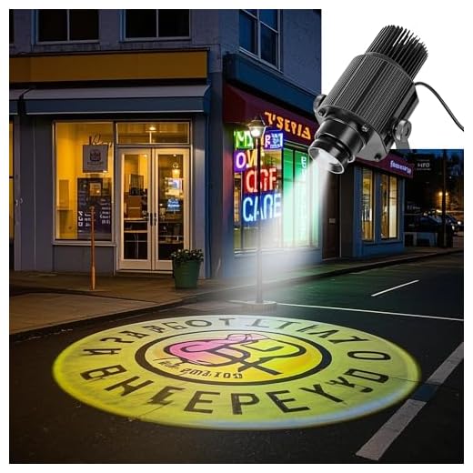 Best most beautiful umbrella commercial Custom Logo Gobo Projector