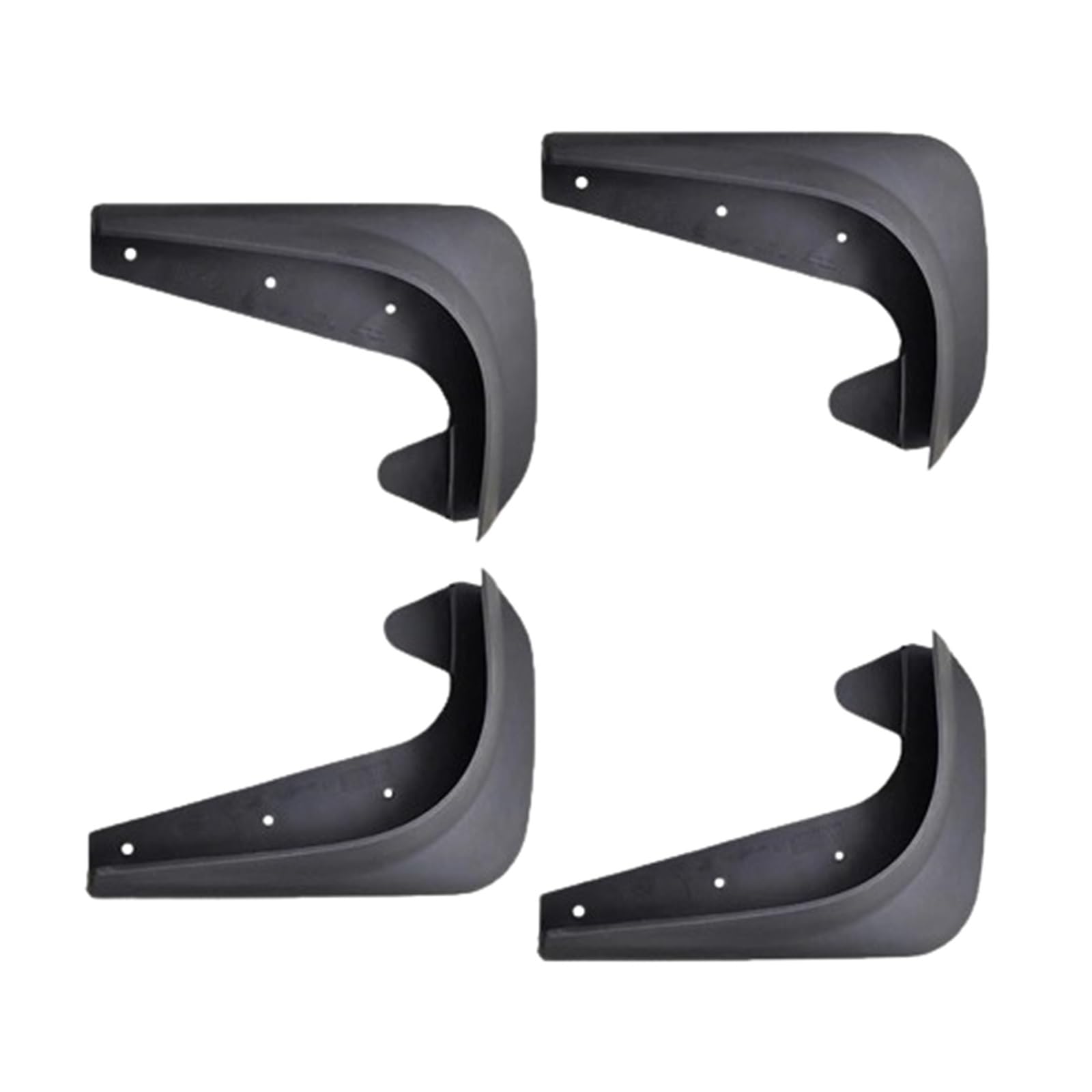 Kit 4 Garde-Boue Anti-Salissures Noir Pour CITROËN Saxo - Avant & Arrière - Neuf