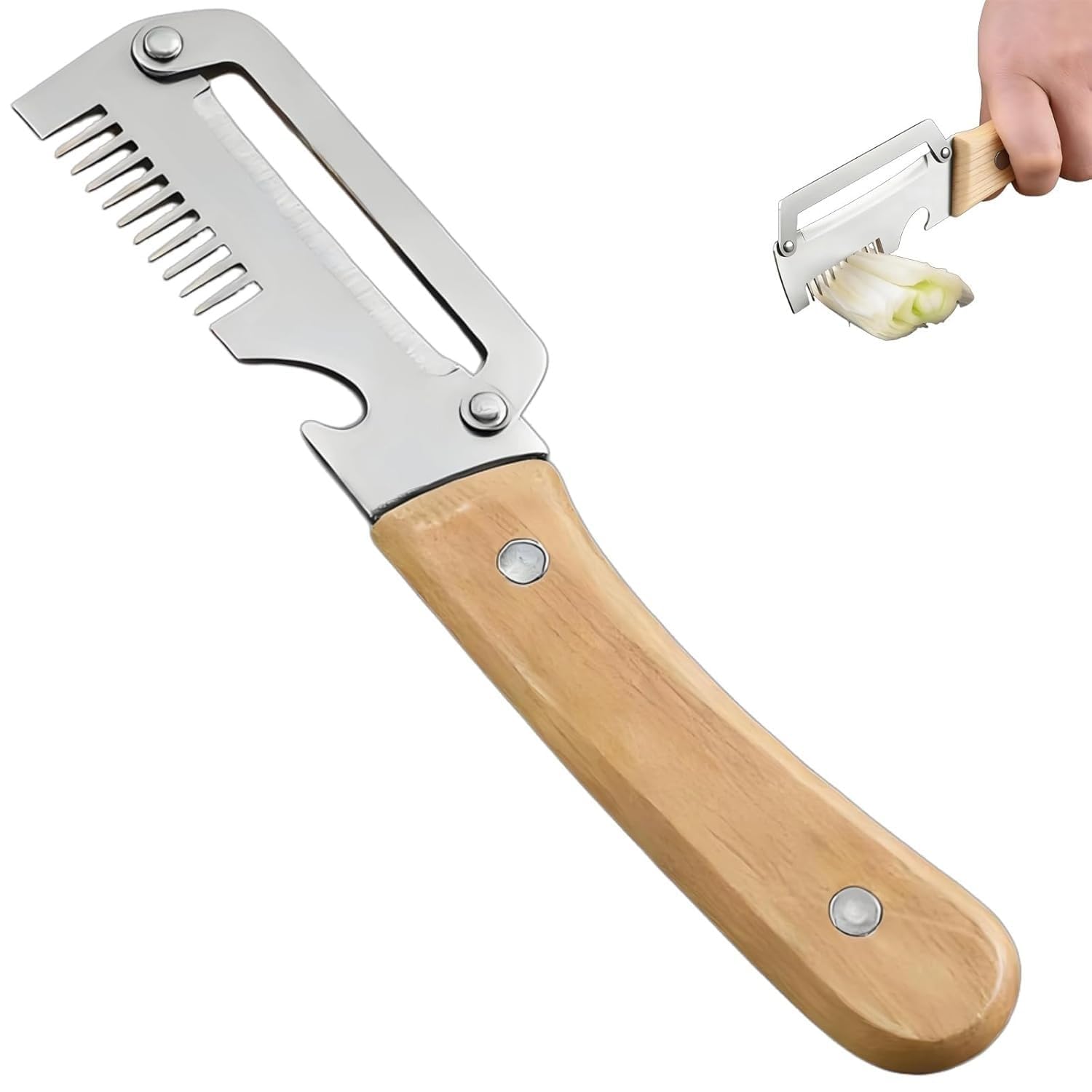 3-in-1 Vegetable Peeler - Bottle Opener! -1