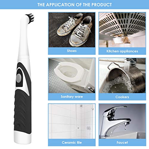 4 in1 Spazzolino elettrico Sonic Spazzola per la