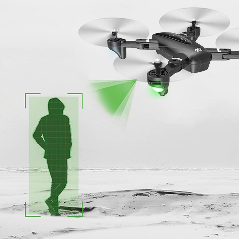 Drone GPS S167 con videocamera 4K Video live con ritorno automatico a casa, modalità senza testa, seguimi, mantenimento dell'altitudine, con 3 batterie Custodia per il trasporto Bambini Princi