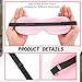 Bonuci 12 Pack Sleep Mask Blackout 3D Eye Mask for Ultralight Sleeping Night Blindfold Eye Covers with Adjustable Strap for Men Women Travel Gift Back and Side Sleeper (Pink)
