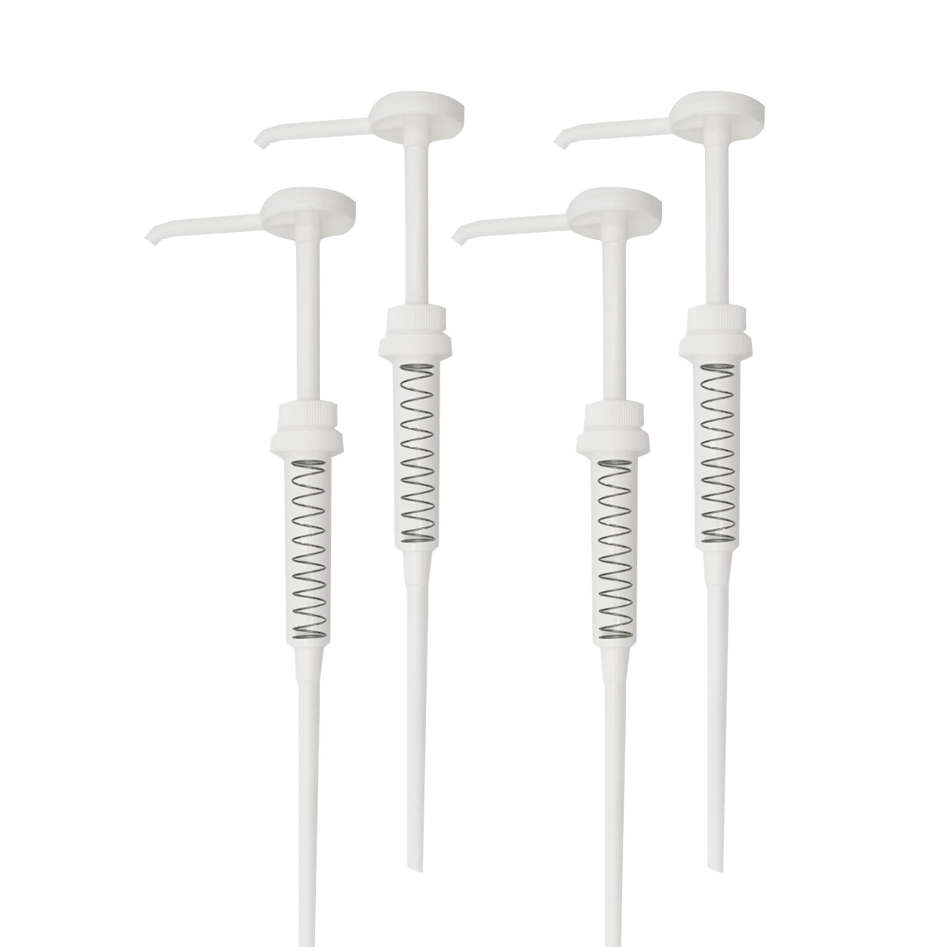 Pacific Pelican Heavy-Duty Gallon Pump Dispenser, 38/400, 30ML Dispense, 11-1/4" Dip Tube – Fits Standard Gallon Bottles - Dispenser for Soap, Shampoo, Lotion (4)