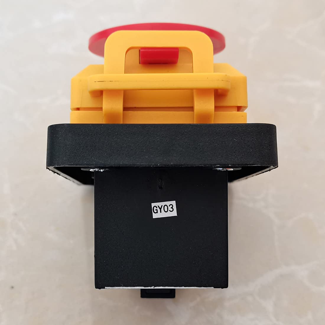 Interruttore Emergenza KJD22 ON-OFF | Pulsante Arresto 250VAC | IP54