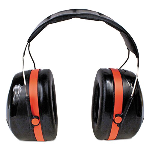 Image of 3M H10A Peltor Optime 105 High Performance Ear Muffs, Black /Red, One Pair