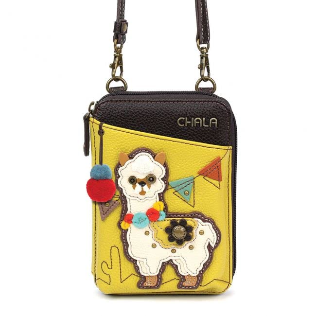 Image of CHALA Wallet Crossbody Cell Phone Purse - Women Faux Leather Multicolor Handbag with Adjustable Strap