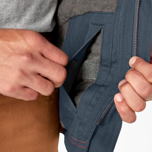 Image of Dickies mens Tradebuilt Wax Coated Canvas Chore Coat