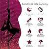 ZSPORT-Portable-Stripping-Pole-Spinning-Static-Dance-Pole-45mm-Fitness-Exercise-Pole-Removable-Fitness-Dancing-Pole-Stripper-Poles-for-Fitness-Club-Party-Pub-Home ZSPORT Portable Stripping Pole Spinning Static Dance Pole - 45mm Fitness Exercise Pole - Removable Fitness Dancing Pole - Stripper Poles for Fitness Club Party Pub Home