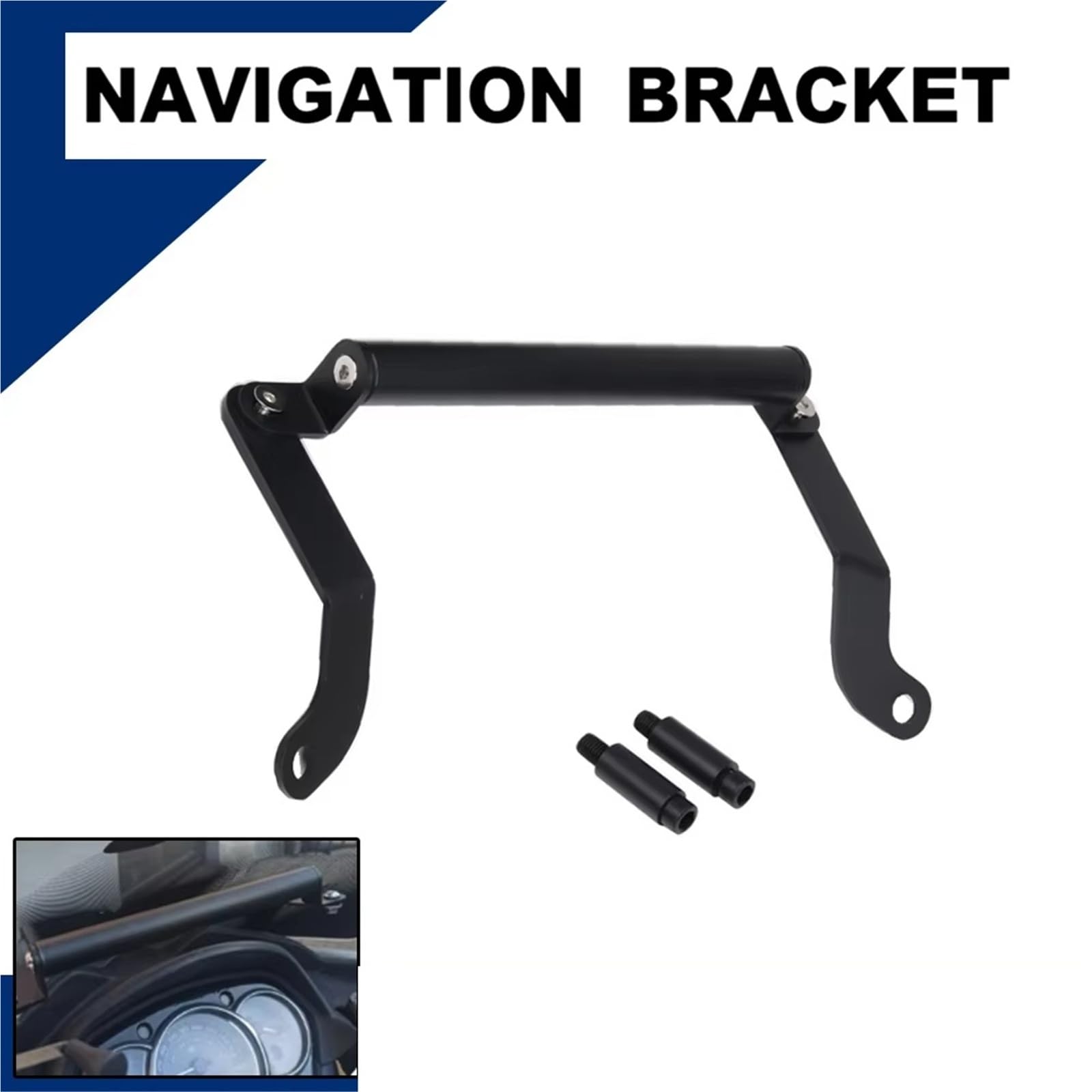 Soporte para teléfono de Motocicleta Soporte para Motocicleta Forza 125 250 300 para Placa Navegación GPS Y Teléfono para Forza350 para NSS350 (2020-2024) Motocicleta Soporte Movil