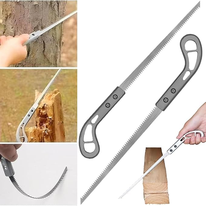 CLICKSWIFT Multifunctional Wood Cutting Bush Survival Saw Tool Handsaw Garden Saw SK5 Steel Saw 340mm Convenient For Wall Panel Bending Tools For Camping 2 Pcs Multicolor (B0DFW5VYKV) Amazon Price History, Amazon Price Tracker