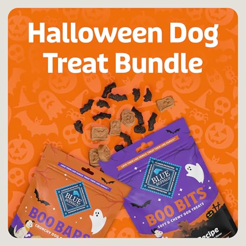 Blue Boo Bars Crunchy Dog Biscuits & Blue Boo Bits Soft & Chewy Dog Treats Amazon Exclusive Bundle - image 3