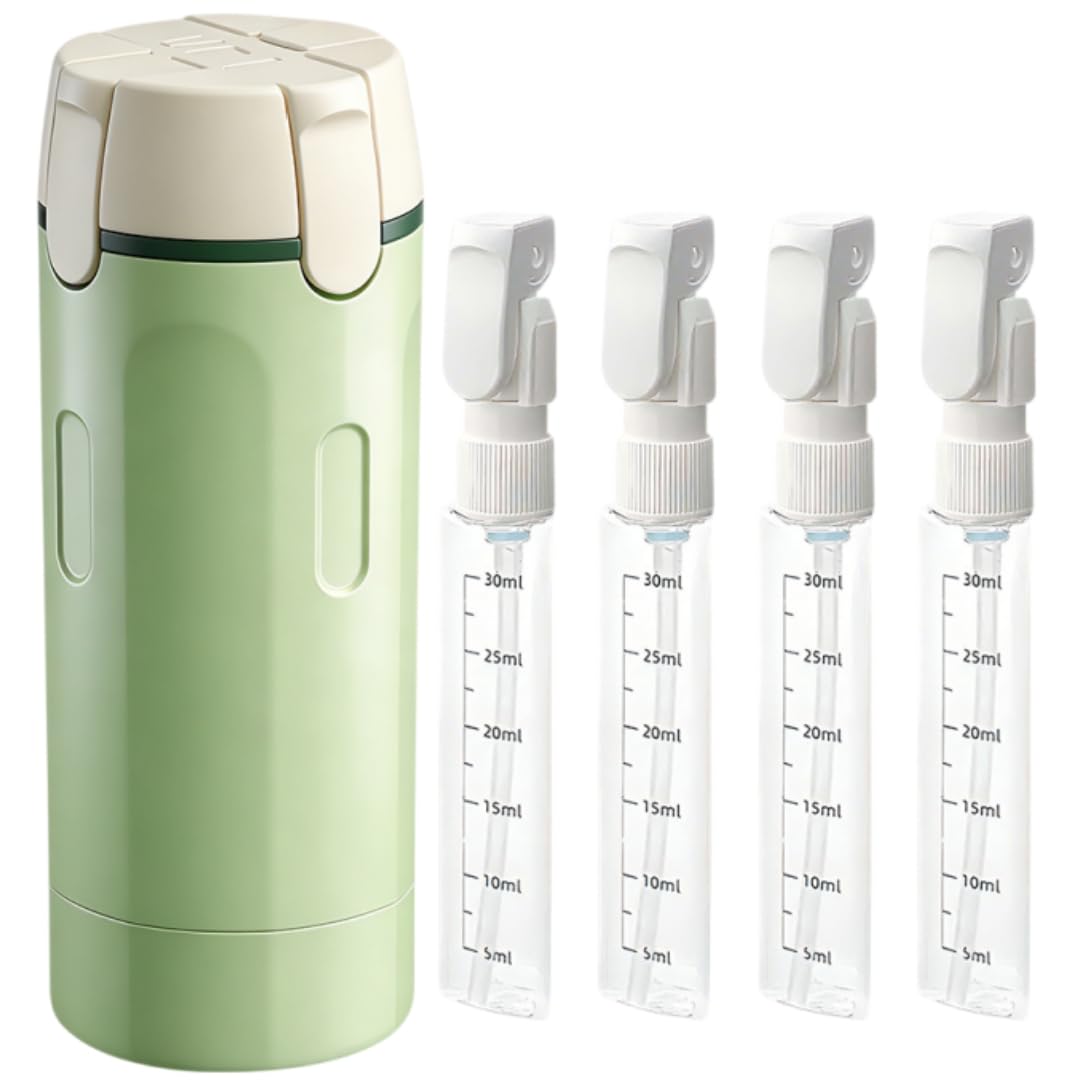 Amazon.com: 4 in 1 Travel Dispenser, Leak Proof Travel Bottles Set