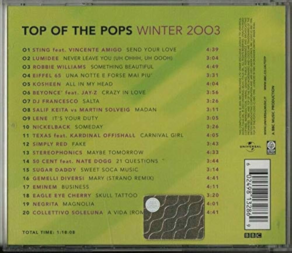 Amazon.com: Top of the Pops: CDs & Vinyl Amazon.com: Top of the Pops: CDs & Vinyl