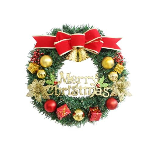 Hanwin Türkranz Weihnachten, 30cm Weihnachtskranz Haustür,...