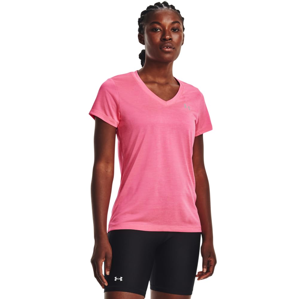Under Armour Women's UA Tech™ Twist V-Neck Short Sleeve Tech SSV- Twist Mujer (Pack de 1) — view 156