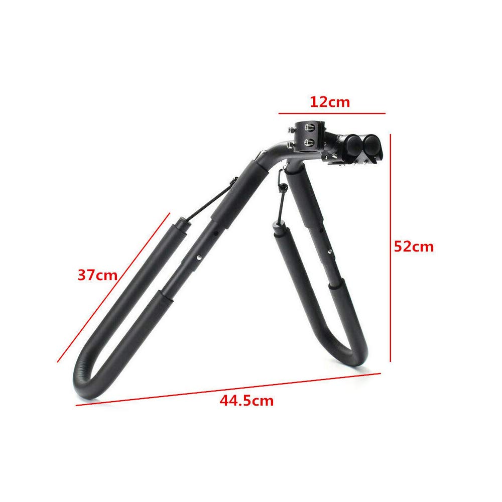 Surfboard Bike Rack Surfboard Wakeboard Bike Rack Bicycle Surfing Carrier Mount to Seat Posts